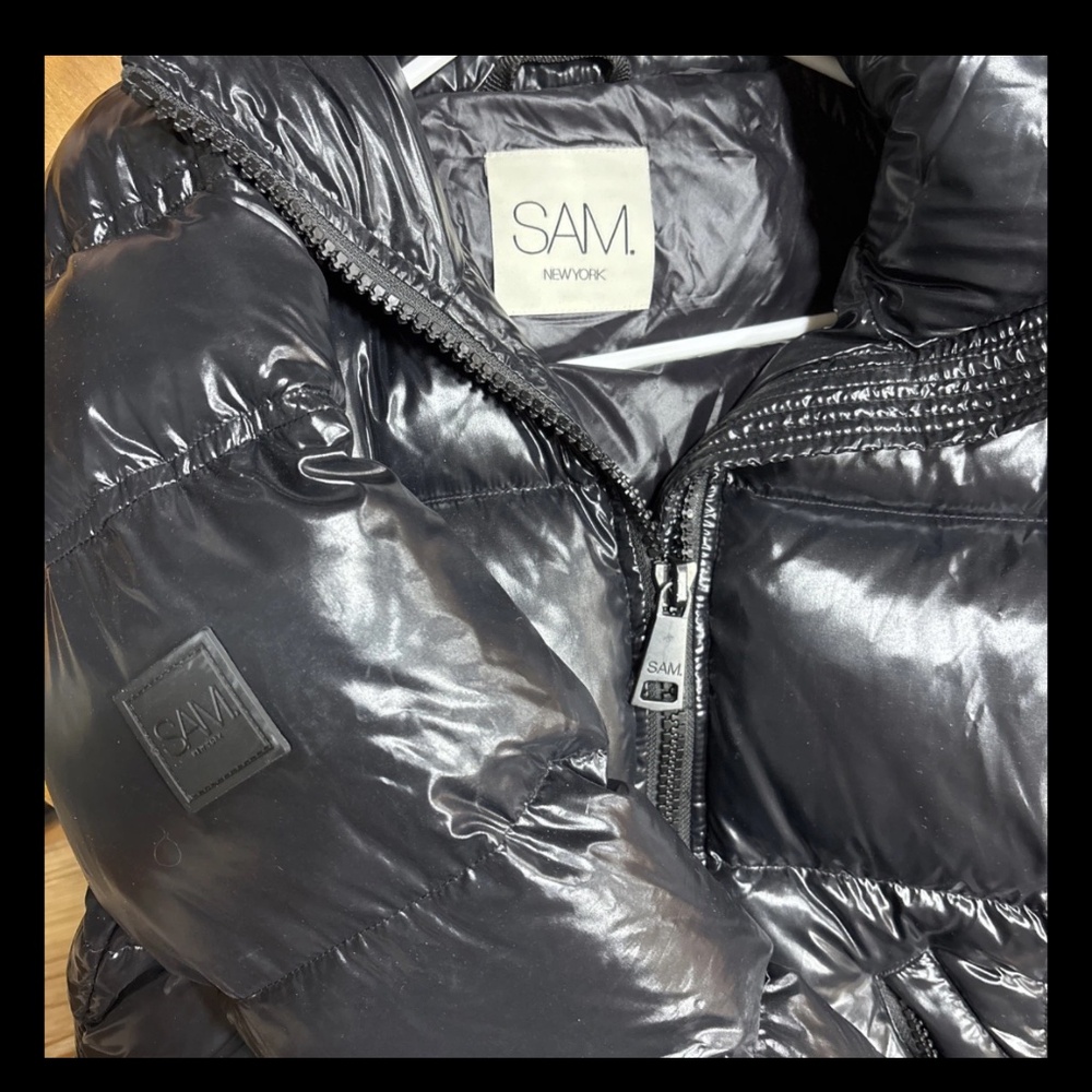 SAM. Freestyle down puffer jacket size M